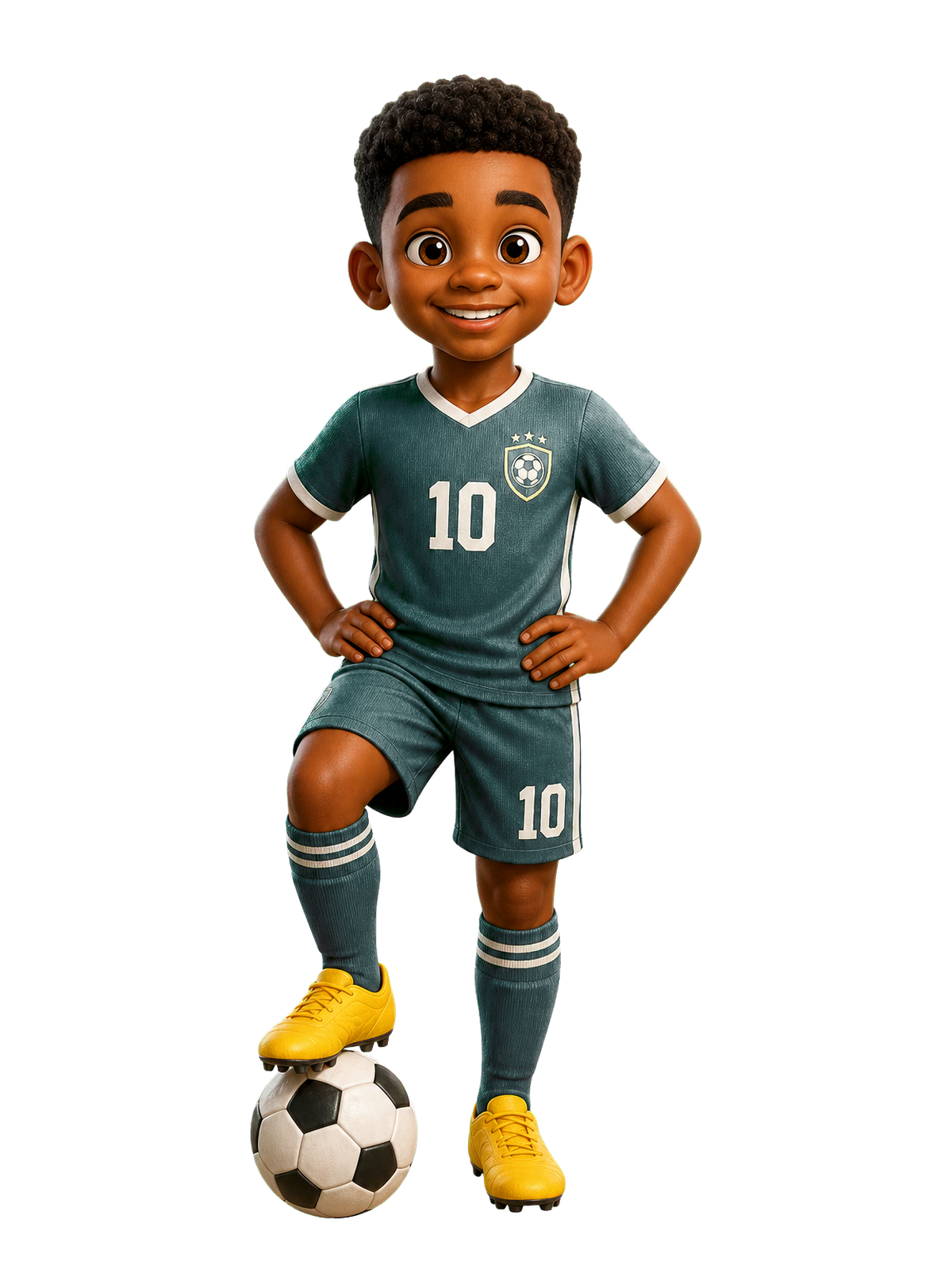 Enfant joueur de foot