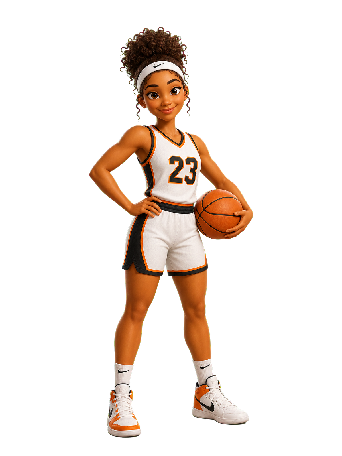 Adolescente basketteuse