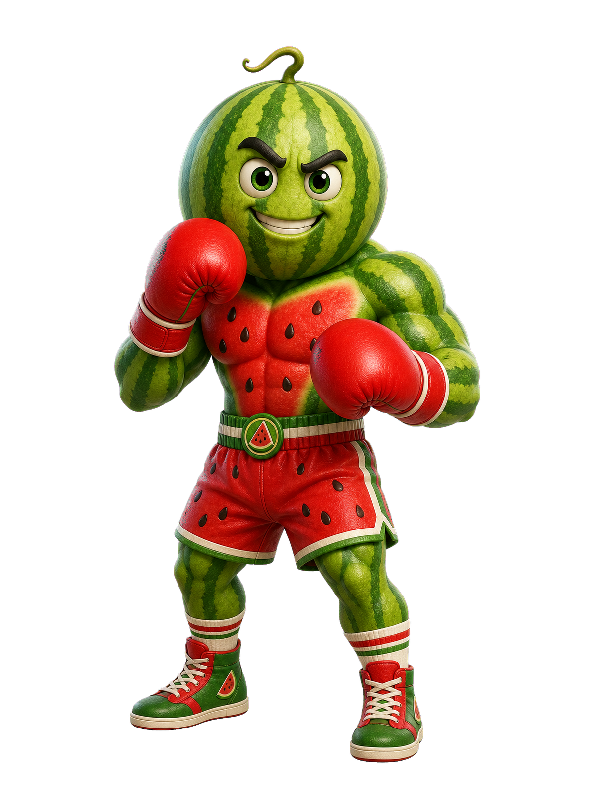 Pastèque boxeur