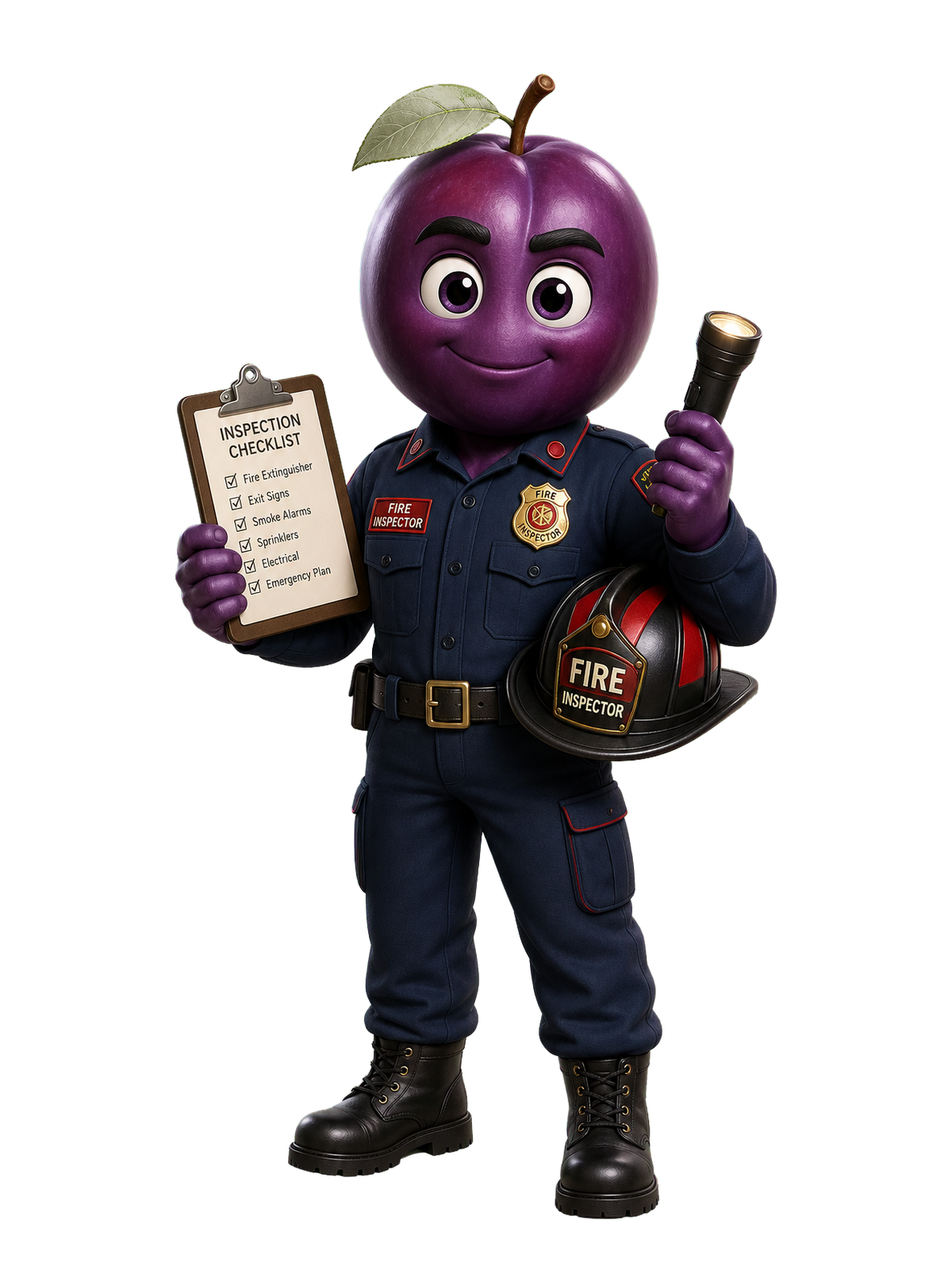 Prune inspecteur pompier